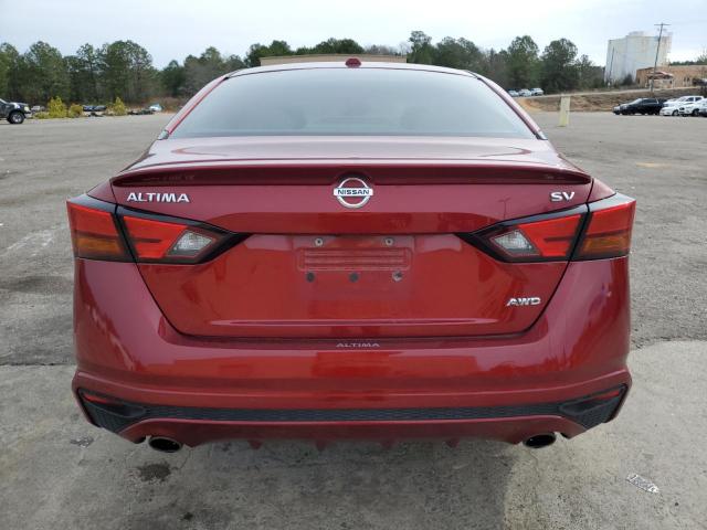 1N4BL4DW4KC233585 - 2019 NISSAN ALTIMA SV RED photo 6