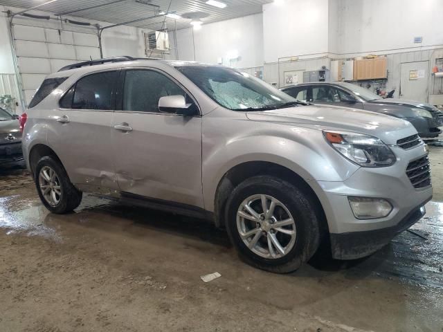 2GNALCEK3H1500099 - 2017 CHEVROLET EQUINOX LT SILVER photo 4