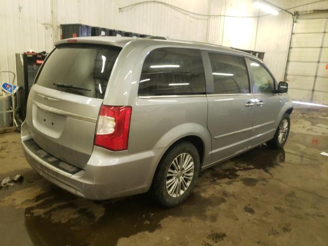 2C4RC1CG4ER192095 - 2014 CHRYSLER TOWN & COU TOURING L SILVER photo 3