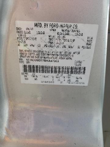 1FMCU9D77BKA47963 - 2011 FORD ESCAPE XLT SILVER photo 12