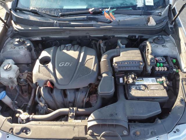 5NPEB4AC9DH545994 - 2013 HYUNDAI SONATA GLS SILVER photo 11