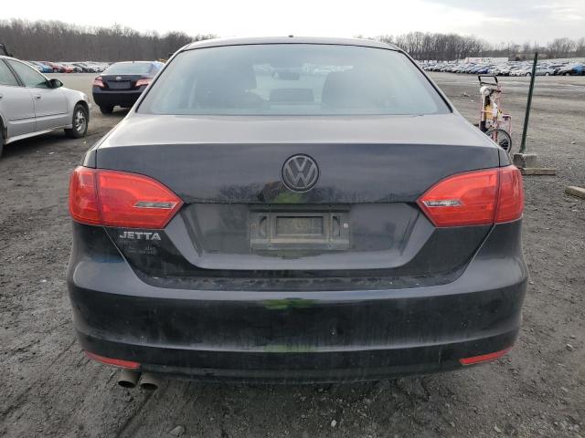 3VW2K7AJ1EM422153 - 2014 VOLKSWAGEN JETTA BASE BLACK photo 6