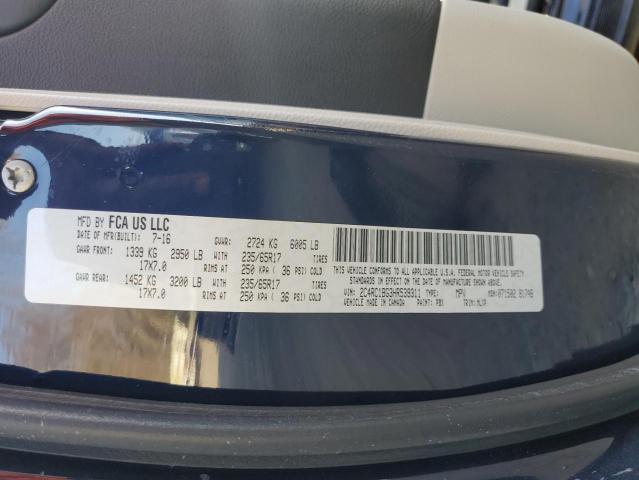 2C4RC1BG3HR539311 - 2017 CHRYSLER PACIFICA TOURING L ლურჯი ფოტო 13