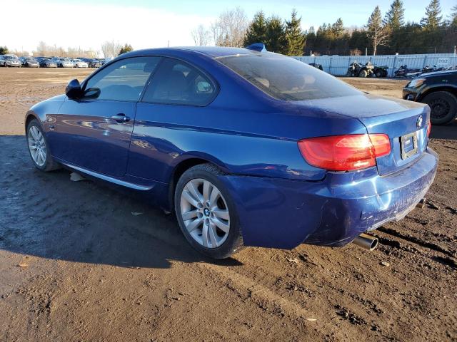 WBAKF9C52BE618930 - 2011 BMW 335 XI BLUE photo 2