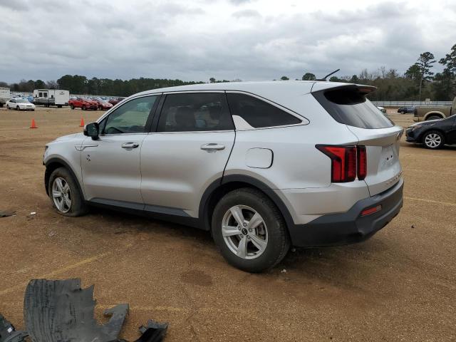 5XYRG4LC3MG024728 - 2021 KIA SORENTO LX SILVER photo 2