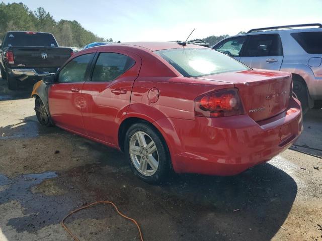 1C3CDZCB5DN716148 - 2013 DODGE AVENGER SXT RED photo 2