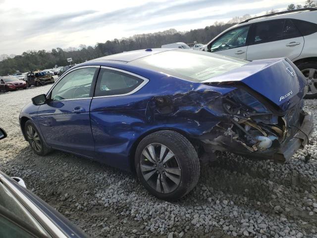 1HGCS12899A014228 - 2009 HONDA ACCORD EXL BLUE photo 2