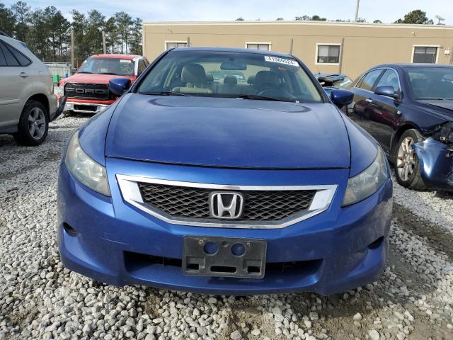 1HGCS12899A014228 - 2009 HONDA ACCORD EXL BLUE photo 5