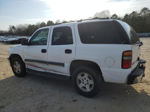 1GNEC13V64J116532 - 2004 CHEVROLET TAHOE C1500 WHITE photo 2