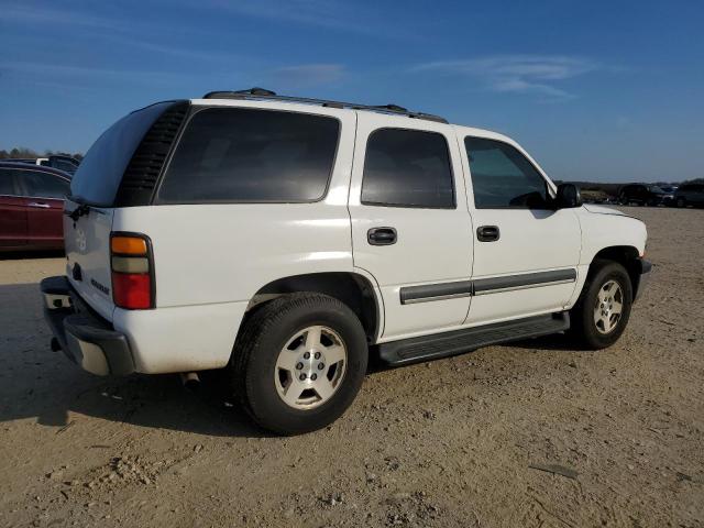 1GNEC13V64J116532 - 2004 CHEVROLET TAHOE C1500 WHITE photo 3