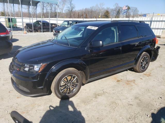 3C4PDCAB8JT528099 - 2018 DODGE JOURNEY SE BLACK photo 1