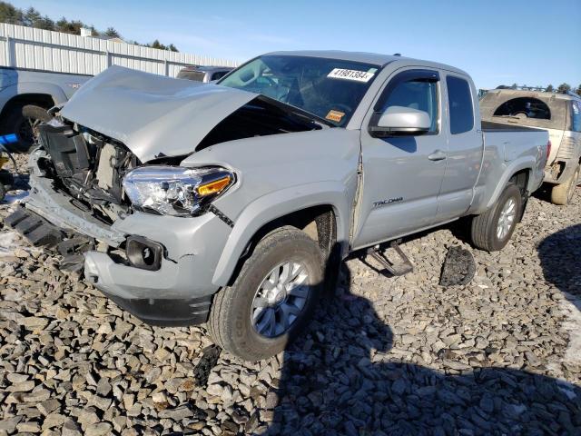 5TFSX5EN5KX066561 - 2019 TOYOTA TACOMA ACCESS CAB GRAY photo 1