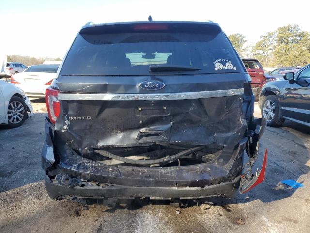 1FM5K7F89HGD77253 - 2017 FORD EXPLORER LIMITED GRAY photo 6