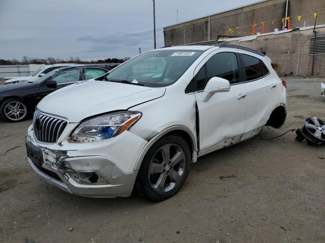 KL4CJDSB8EB711256 - 2014 BUICK ENCORE PREMIUM WHITE photo 1