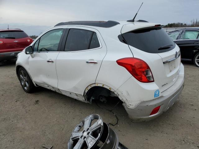 KL4CJDSB8EB711256 - 2014 BUICK ENCORE PREMIUM WHITE photo 2