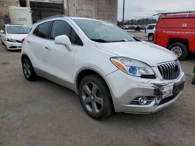 KL4CJDSB8EB711256 - 2014 BUICK ENCORE PREMIUM WHITE photo 4