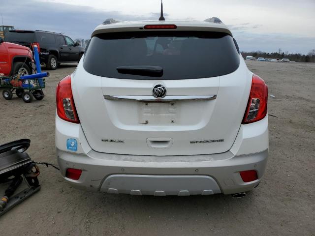 KL4CJDSB8EB711256 - 2014 BUICK ENCORE PREMIUM WHITE photo 6