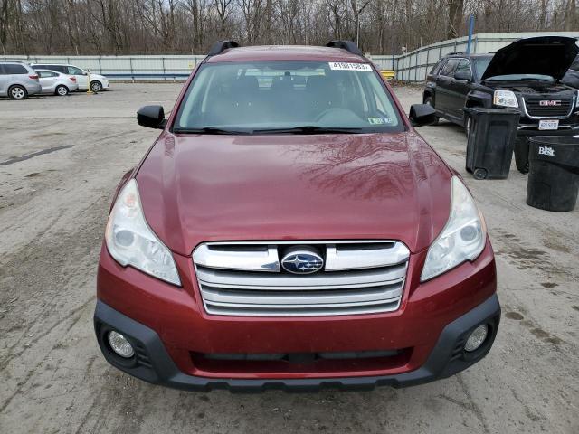 4S4BRCAC5D3221957 - 2013 SUBARU OUTBACK 2.5I BURGUNDY photo 5