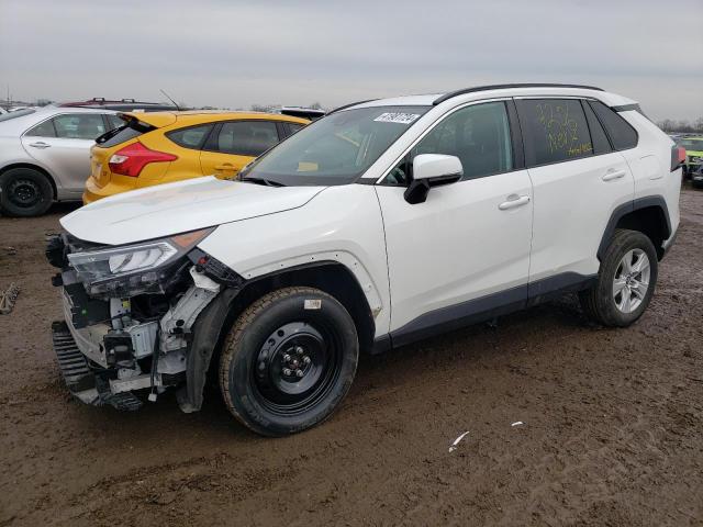 2T3P1RFV4LW137204 - 2020 TOYOTA RAV4 XLE WHITE photo 1