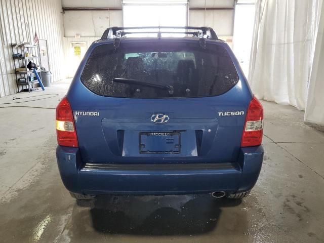 KM8JM12B55U191746 - 2005 HYUNDAI TUCSON GL BLUE photo 6