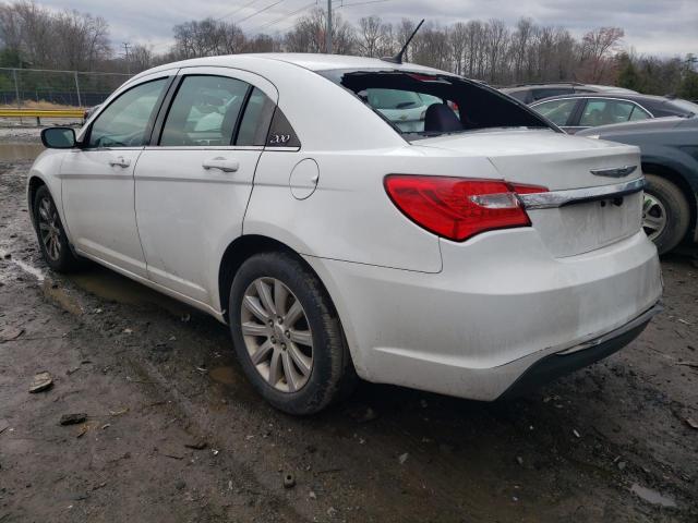 1C3CCBBB5DN763756 - 2013 CHRYSLER 200 TOURING WHITE photo 2