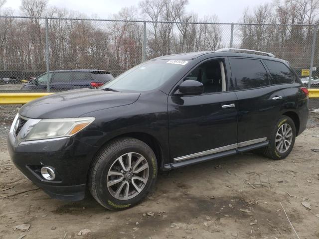 5N1AR2MM6DC633296 - 2013 NISSAN PATHFINDER S BLACK photo 1