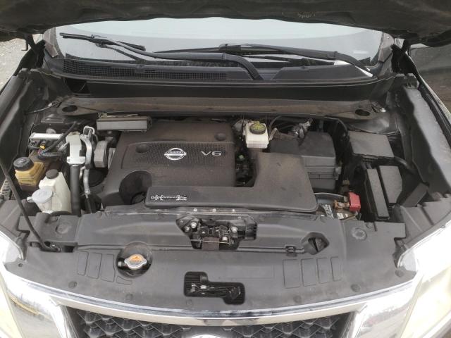 5N1AR2MM6DC633296 - 2013 NISSAN PATHFINDER S BLACK photo 12