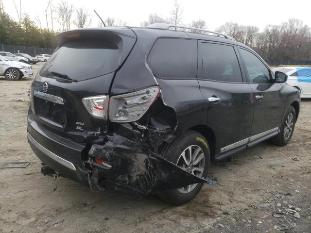 5N1AR2MM6DC633296 - 2013 NISSAN PATHFINDER S BLACK photo 3