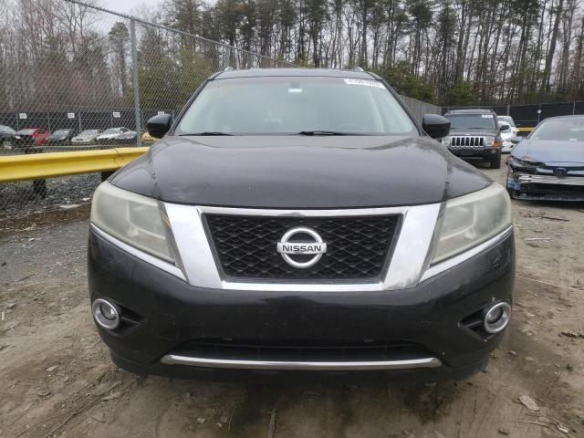 5N1AR2MM6DC633296 - 2013 NISSAN PATHFINDER S BLACK photo 5