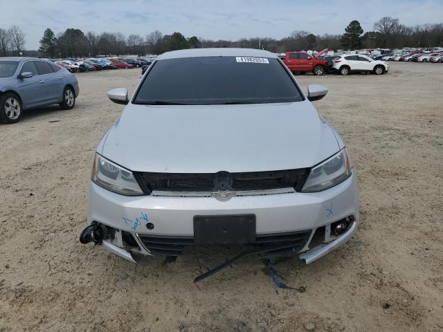 3VW637AJ0DM276888 - 2013 VOLKSWAGEN JETTA HYBRID SILVER photo 5