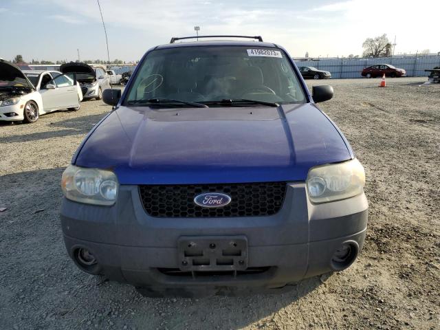 1FMCU96H96KB79991 - 2006 FORD ESCAPE HEV BLUE photo 5