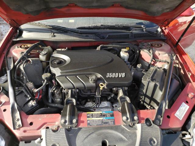 2G1WB58K479359612 - 2007 CHEVROLET IMPALA LS RED photo 11