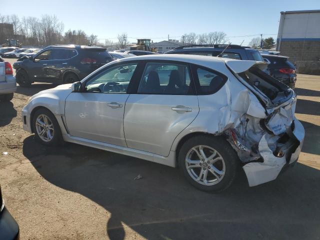 JF1GR7E69BG823407 - 2011 SUBARU IMPREZA WRX WHITE photo 2