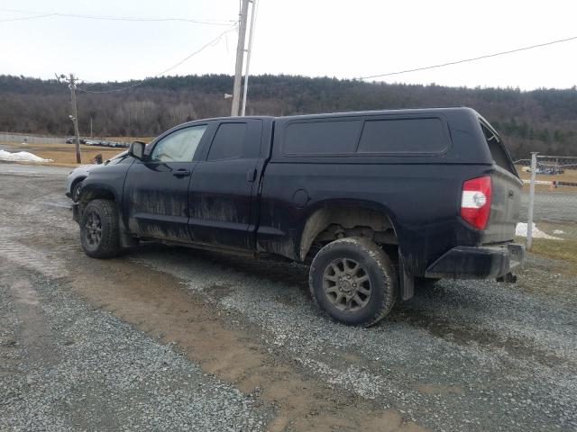 5TFUY5F15KX820043 - 2019 TOYOTA TUNDRA DOUBLE CAB SR/SR5 BLACK photo 2