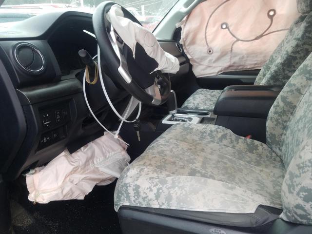 5TFUY5F15KX820043 - 2019 TOYOTA TUNDRA DOUBLE CAB SR/SR5 BLACK photo 7