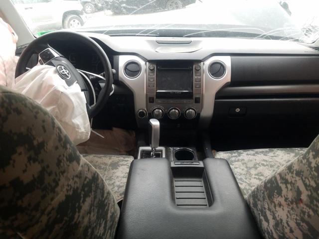 5TFUY5F15KX820043 - 2019 TOYOTA TUNDRA DOUBLE CAB SR/SR5 BLACK photo 8