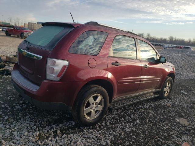 2CNDL23F676251882 - 2007 CHEVROLET EQUINOX LS MAROON photo 3