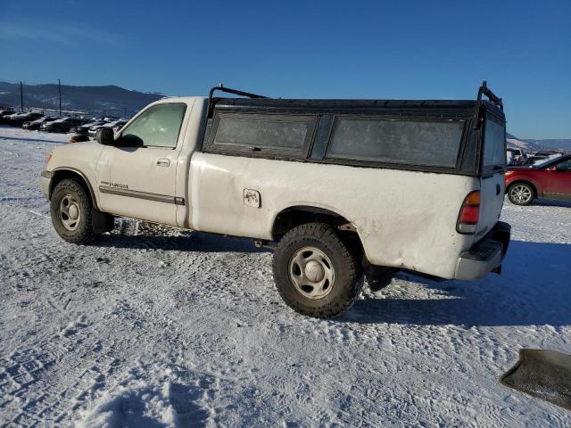 5TBRT3414YS002161 - 2000 TOYOTA TUNDRA ACCESS CAB თეთრი ფოტო 2