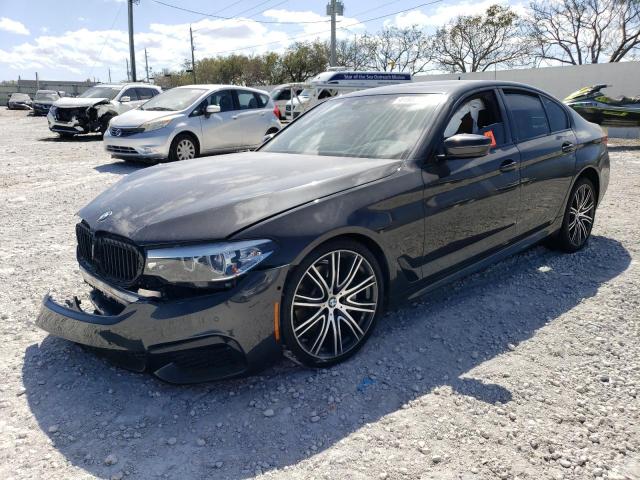 WBAJE5C54KWW05792 - 2019 BMW 540 I GRAY photo 1