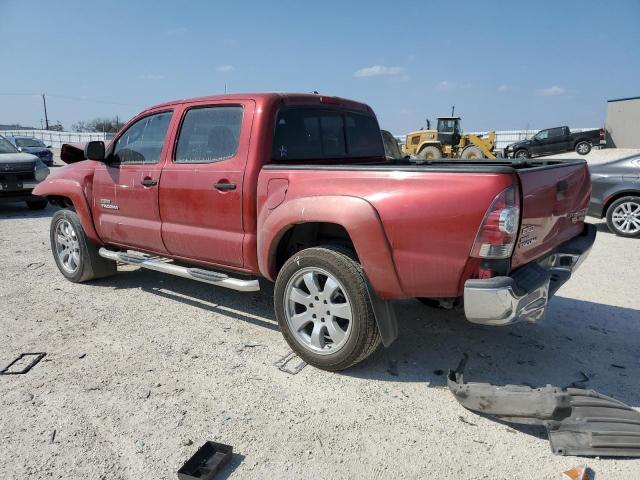 5TFJU4GN8BX009122 - 2011 TOYOTA TACOMA DOUBLE CAB PRERUNNER RED photo 2