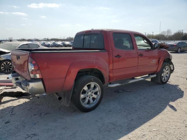 5TFJU4GN8BX009122 - 2011 TOYOTA TACOMA DOUBLE CAB PRERUNNER RED photo 3