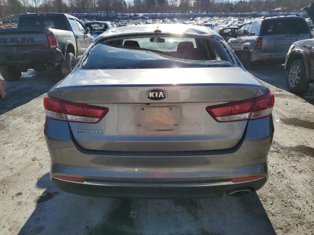 5XXGT4L39JG262862 - 2018 KIA OPTIMA LX GRAY photo 6