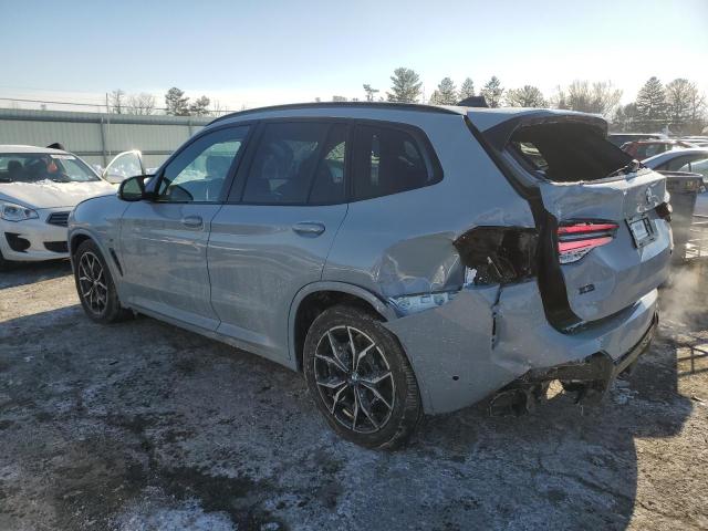 5UX83DP04R9X36907 - 2024 BMW X3 M40I GRAY photo 2