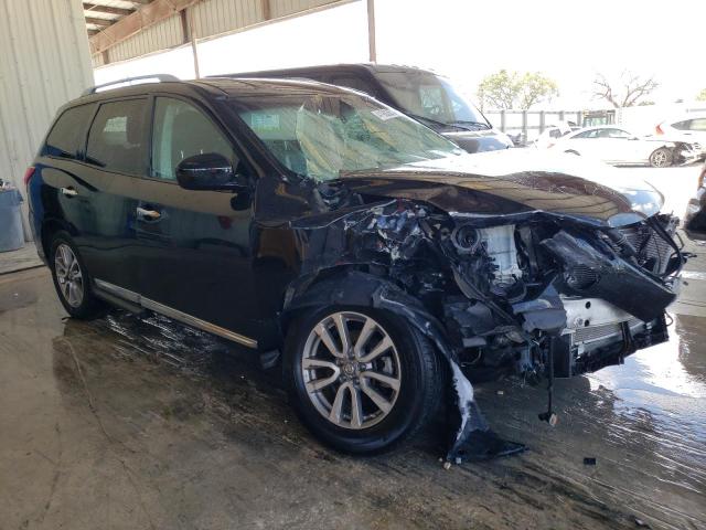 5N1AR2MN7DC652786 - 2013 NISSAN PATHFINDER S BLACK photo 4