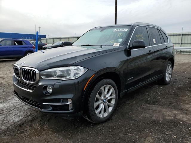 5UXKS4C58F0N07690 - 2015 BMW X5 XDRIVE35D BLACK photo 1