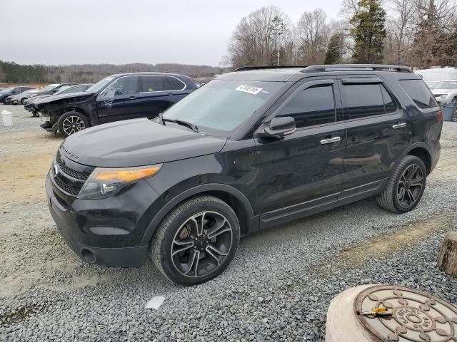 1FM5K8GT5EGB61386 - 2014 FORD EXPLORER SPORT 黑色 照片 1