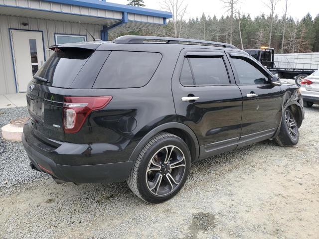 1FM5K8GT5EGB61386 - 2014 FORD EXPLORER SPORT 黑色 照片 3