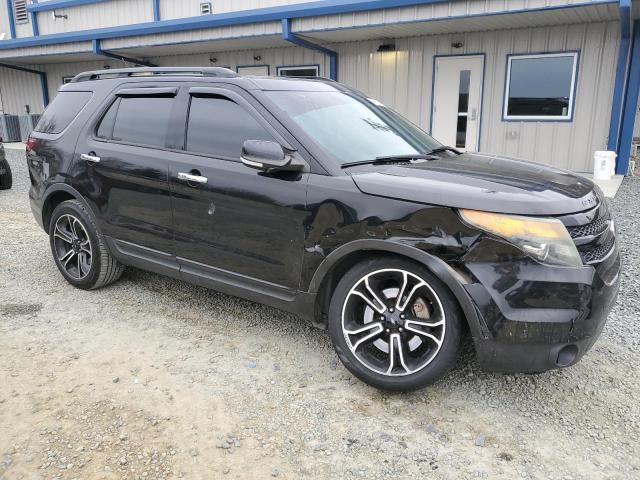 1FM5K8GT5EGB61386 - 2014 FORD EXPLORER SPORT 黑色 照片 4