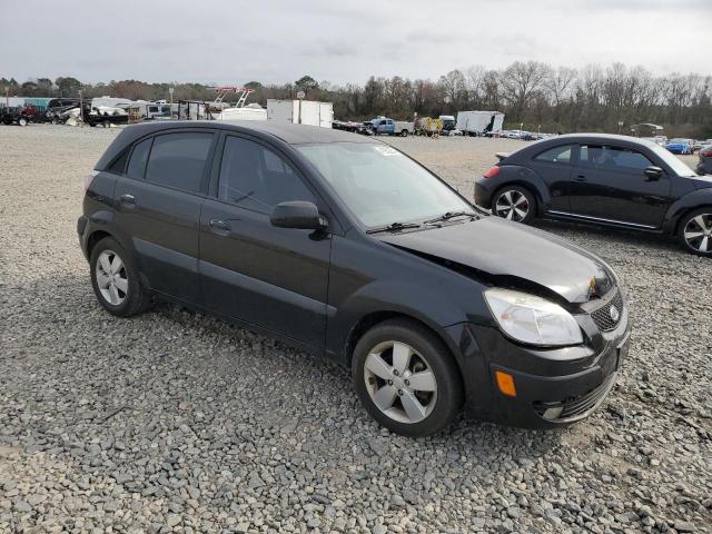 KNADE163786301087 - 2008 KIA RIO 5 SX BLACK photo 4