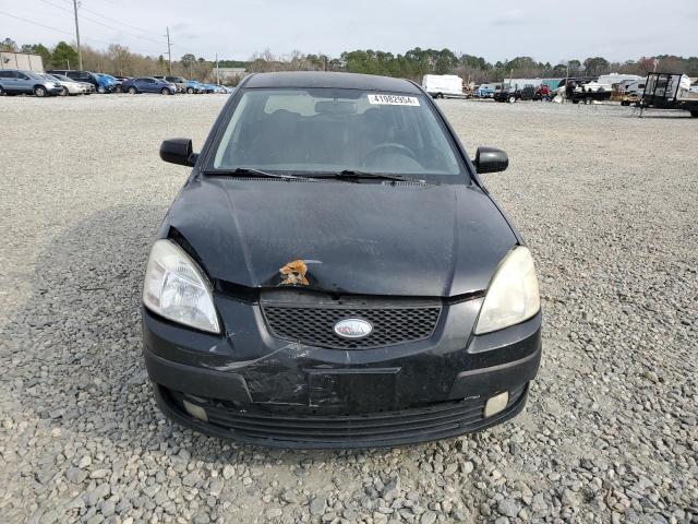 KNADE163786301087 - 2008 KIA RIO 5 SX BLACK photo 5